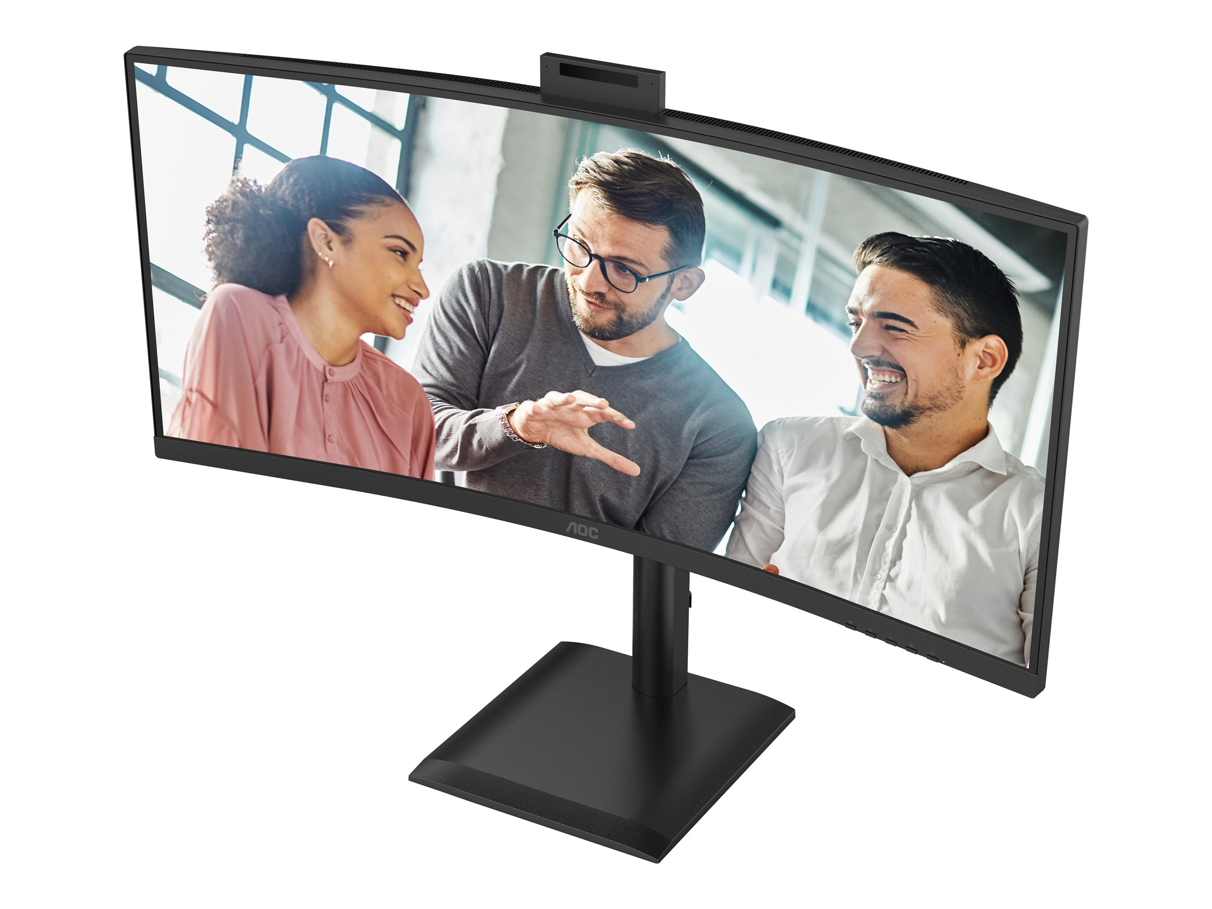 AOC 86,3cm (34)  CU34E4CW  21:09 2xHDMI+DP+USB-C+Webc.Curv.