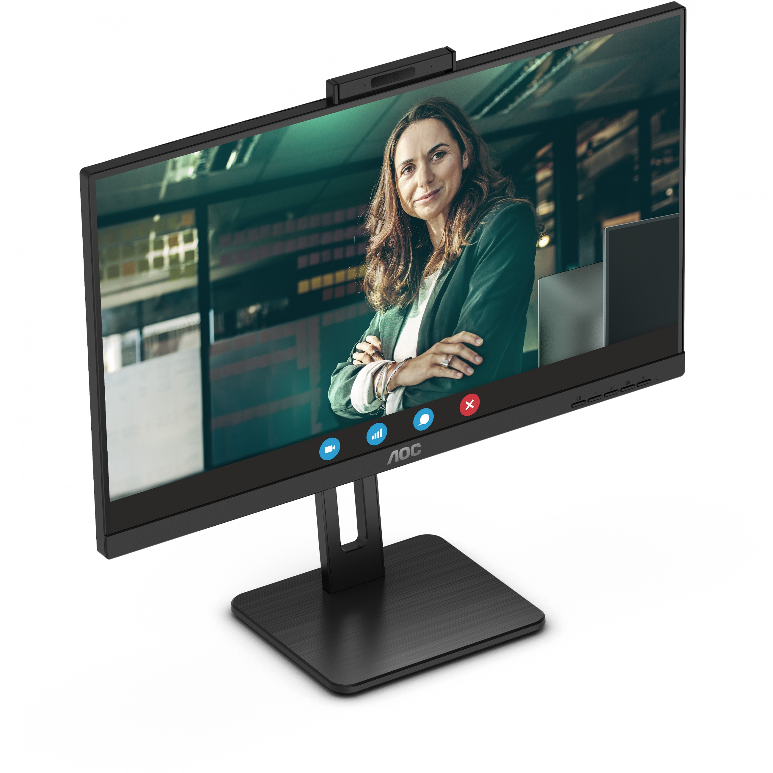 AOC 68,6cm (27)  Q27P3CW   16:09 HDMI+DP+USB-C IPS WebCam retail