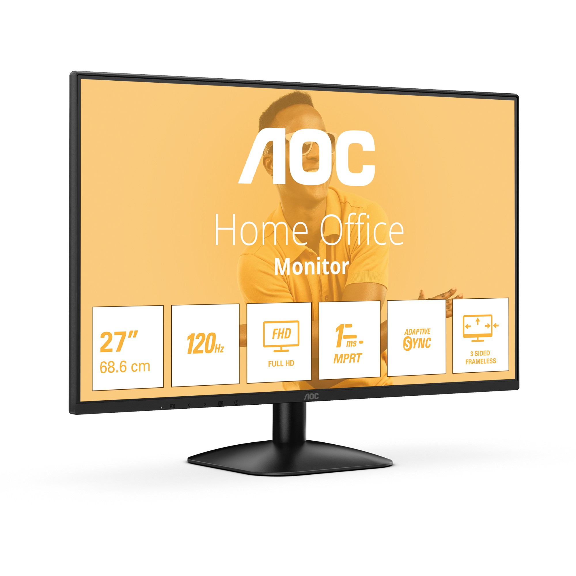 AOC 68,6cm (27)  27B31H    16:09 VGA+HDMI IPS black