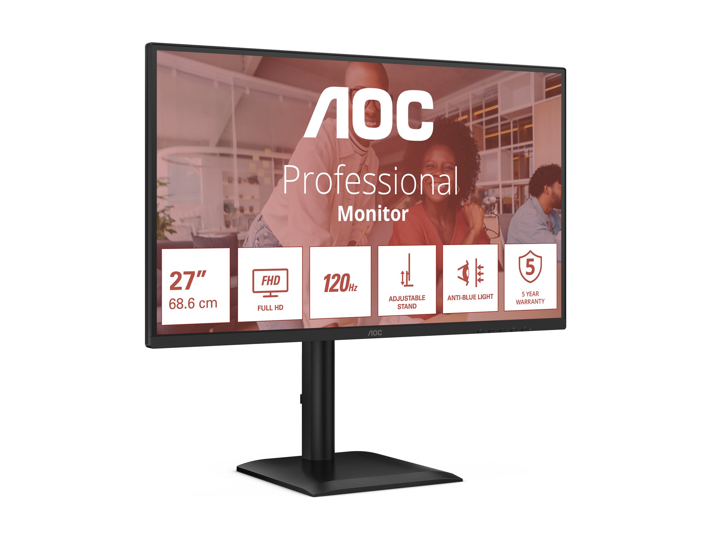 AOC 68,6cm (27)  27E4CV  16:09   HDMI+DP+USB-C lift black