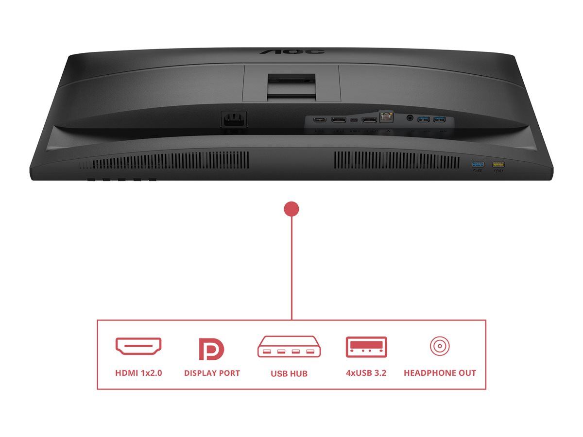 AOC 68,6cm (27)  Q27E4CV  16:09 HDMI+DP+USB-C Lift black