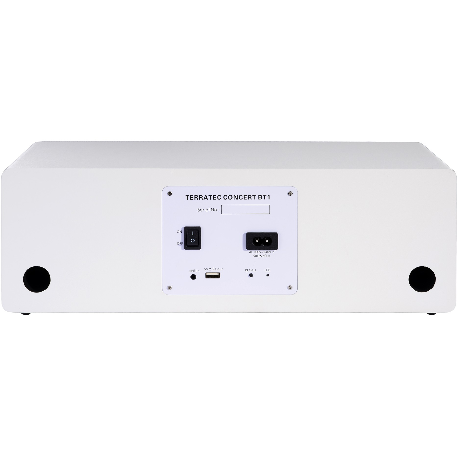 TERRATEC Aktivbox CONCERT BT 1      wireless weiß