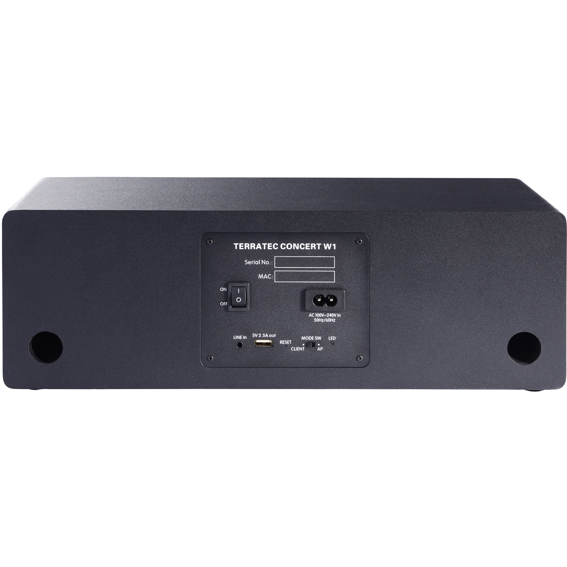 TERRATEC Aktivbox CONCERT W1        WiFi     schwarz