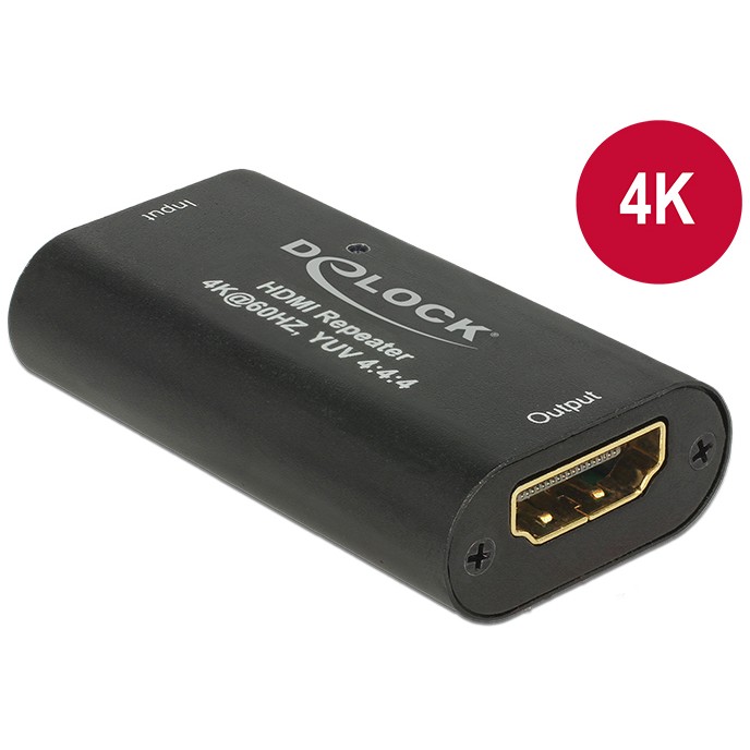 DELOCK HDMI Repeater bis 30m 4K 60Hz UHD