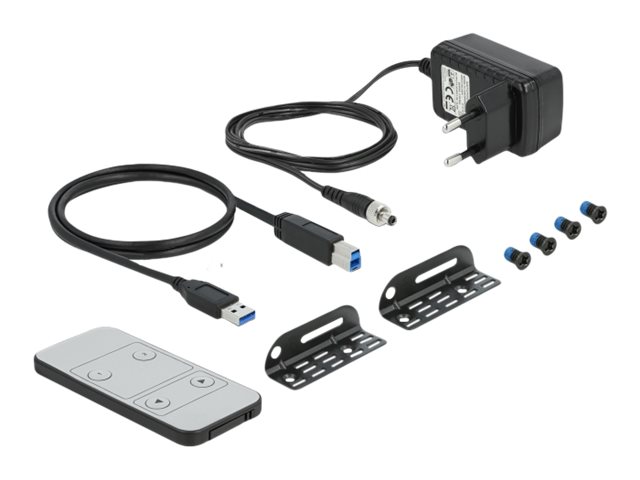 DELOCK HDMI KVM Switch 4K 60Hz USB Audio