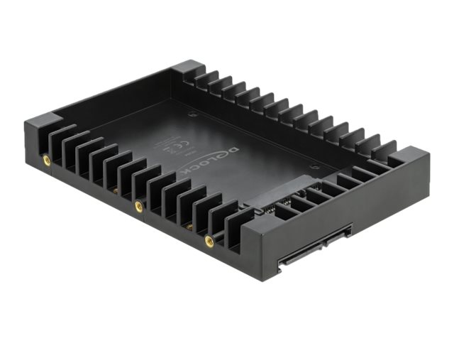 DELOCK 3.5 Einbaurahmen für 2.5 SATA Laufwerk schwarz