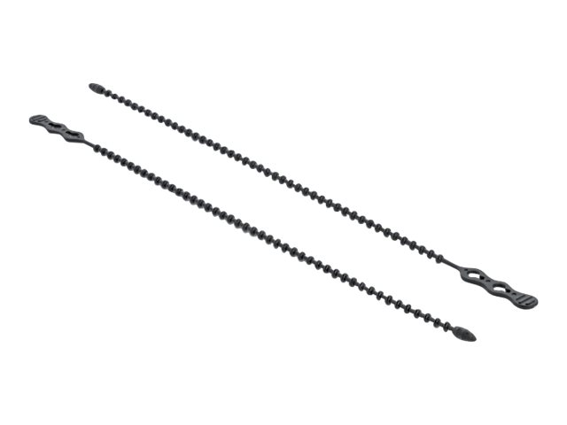 DELOCK Blitzbinder wiederverwendbar L 210 x B 4,5 mm schwarz