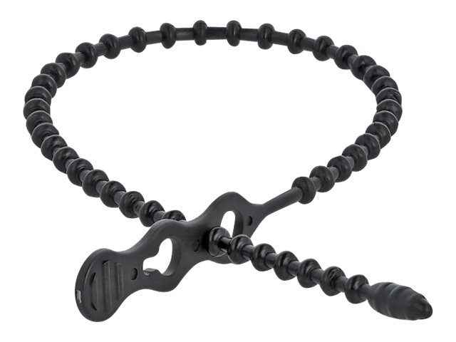 DELOCK Blitzbinder wiederverwendbar L 210 x B 4,5 mm schwarz