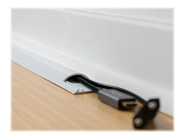 DELOCK Kabelkanal selbstklebend 30 x 8 mm - Länge 1 m weiß