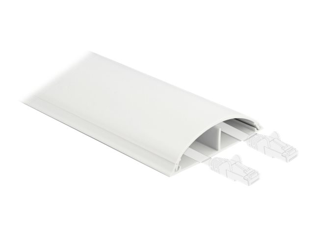 DELOCK Kabelkanal 89 x 21mm - Länge 1m