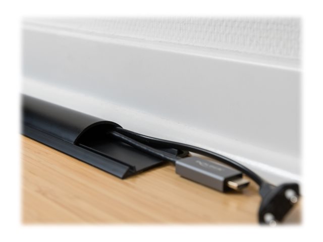 DELOCK Kabelkanal selbstklebend 70 x 20 mm, 1m schwarz