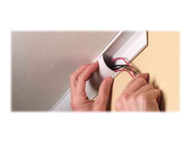 DELOCK Eckkanal selbstklebend 43 x 23 mm - Länge 1 m weiß