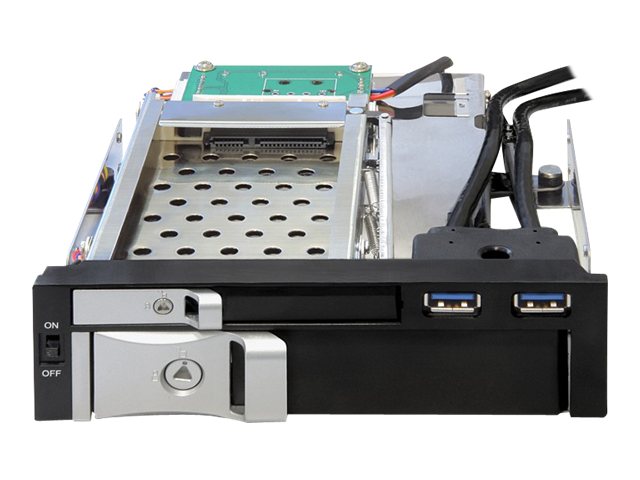 DELOCK Wechselrahmen 5,25 für 2,5/3,5 SAS/SATA HDD