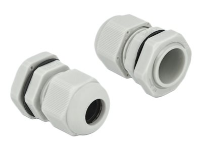 DELOCK Kabelverschraubung PG11 10 Stück grau