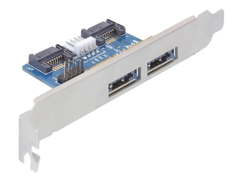 DeLOCK Slot bracket 2x eSATAp 5V/12V interface cards/adapter