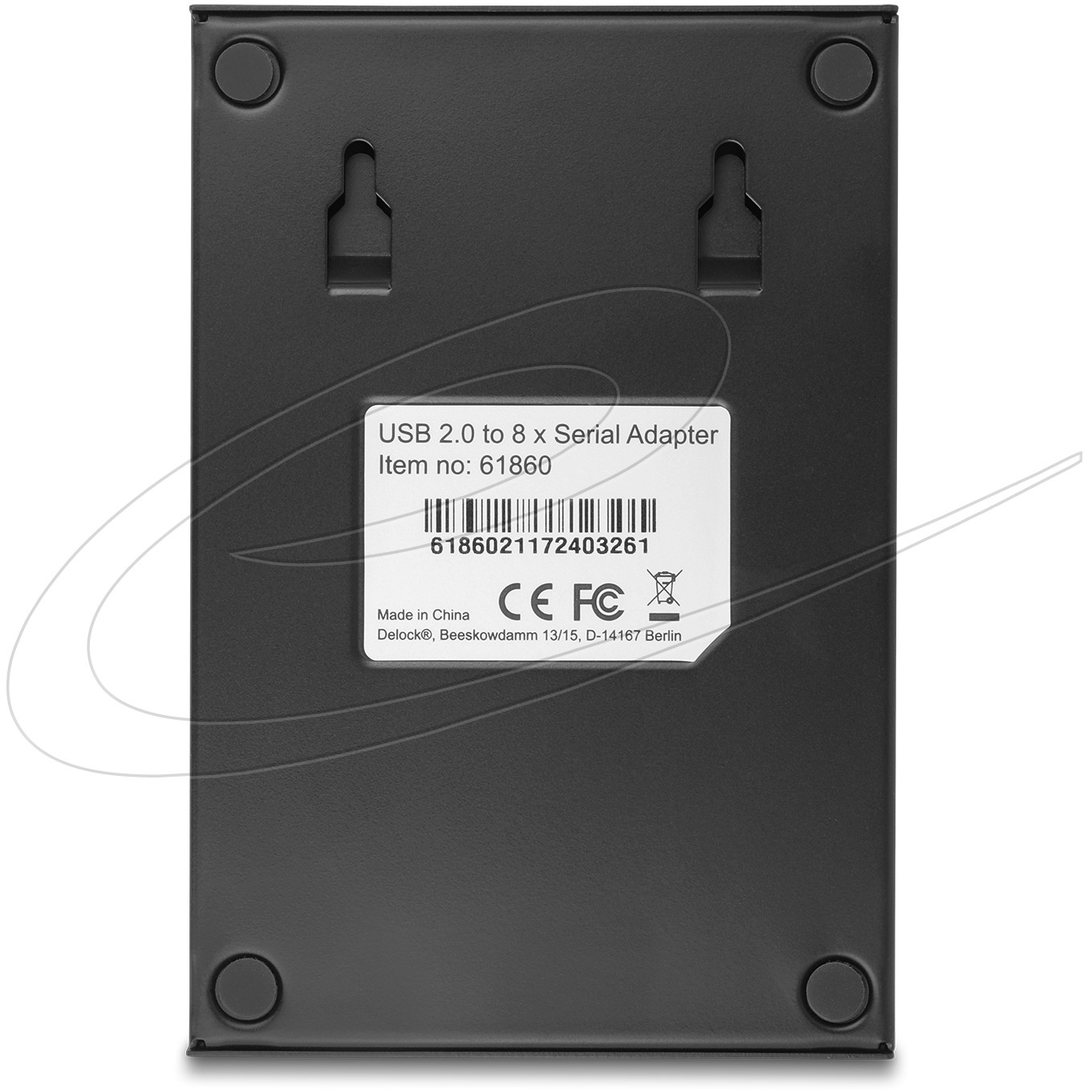 DELOCK Seriell-Hub 8-Port 1x USB -> 8x D-Sub9 extern