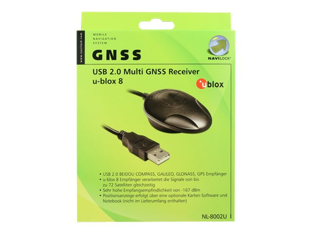 GPS-Empfänger Navilock GNSS NL-8002U