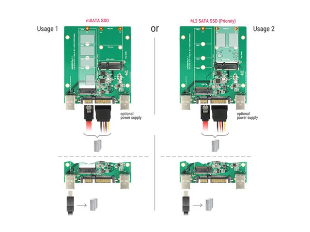 DeLOCK 62732 interface cards/adapter