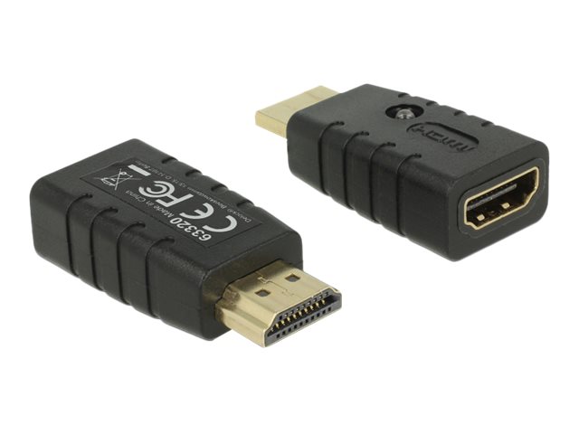 DELOCK Adapter HDMI-A St > HDMI-A Bu EDID-Emulator