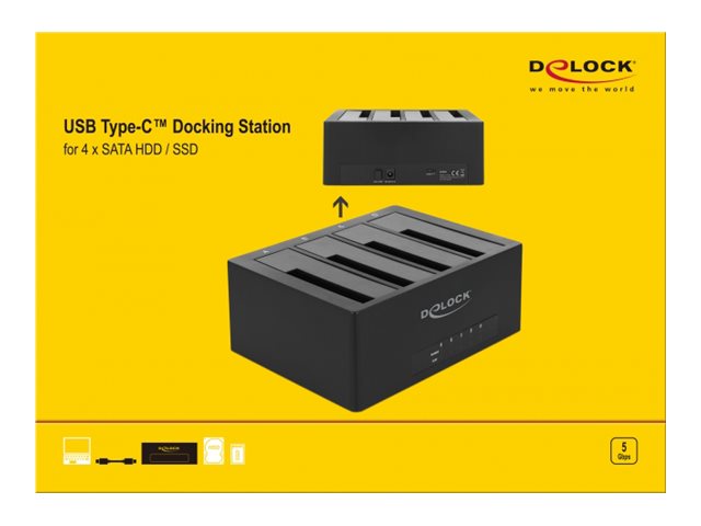 DeLOCK 63930 storage drive docking station