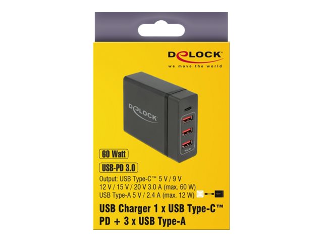 DeLOCK USB-Wandladegerät 63974