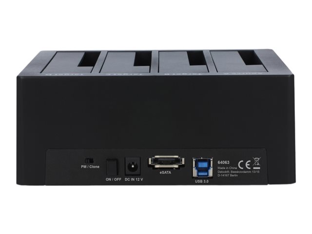 DeLOCK 64063 storage drive docking station