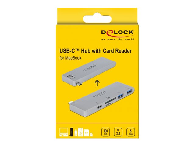 DeLOCK 64078 laptop dock/port replicator