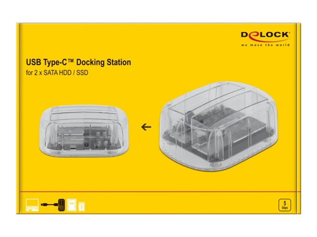 DeLOCK 64090 storage drive docking station