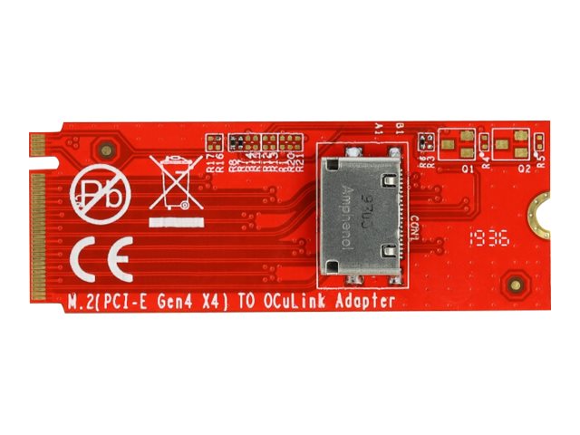 DELOCK M.2 Key M zu 1 x OCuLink SFF-8612 Konverter