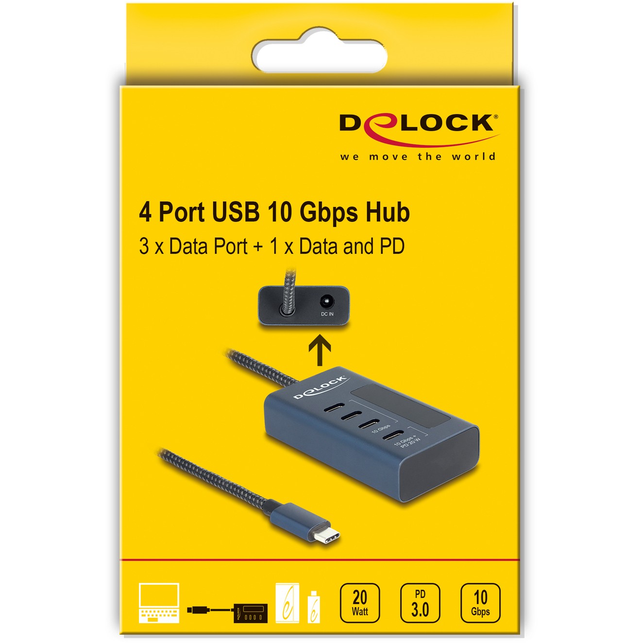DeLOCK 64189 interface hub