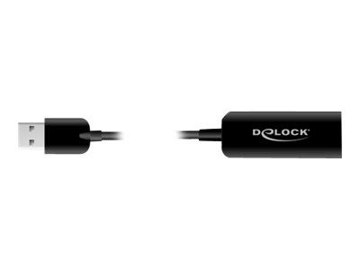 DELOCK Adapter USB Typ-A Stecker zu 2,5 Gigabit LAN kompakt