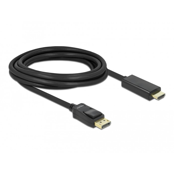 DELOCK Kabel Display Port-St>HDMI-St 3m