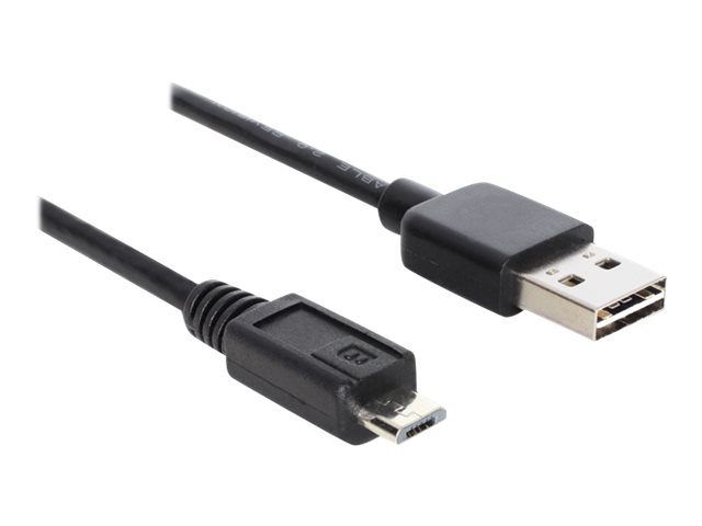DeLOCK EASY-USB 2.0-A - USB 2.0 micro-B, 1m USB cable