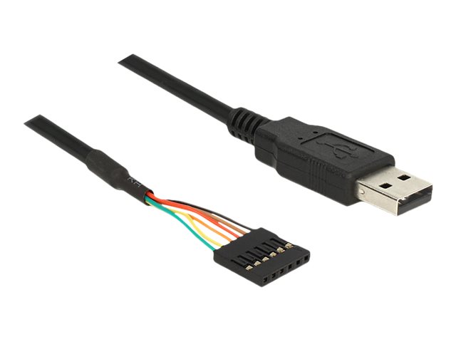 DeLOCK 1.8m USB2.0-A/TTL 6-p USB cable