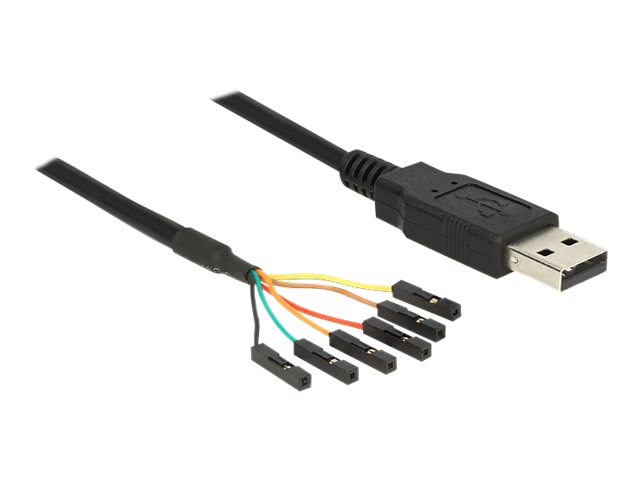 DeLOCK 1.8m USB2.0-A/TTL 6-p USB cable
