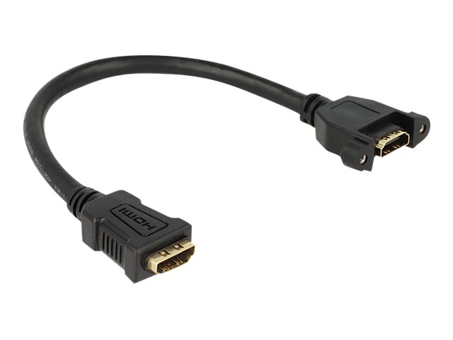 DeLOCK 0.25m 2xHDMI HDMI cable