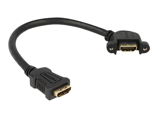 DeLOCK 0.25m 2xHDMI HDMI cable
