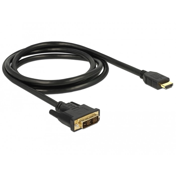 DELOCK Kabel DVI 18+1 -> HDMI-A St/St 1.50m