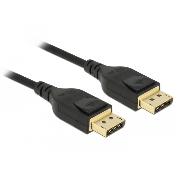DELOCK DisplayPort Kabel 8K 60 Hz 2 m