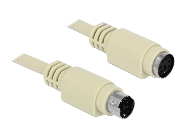 DELOCK PS/2 Verlängerungskabel 1,8m