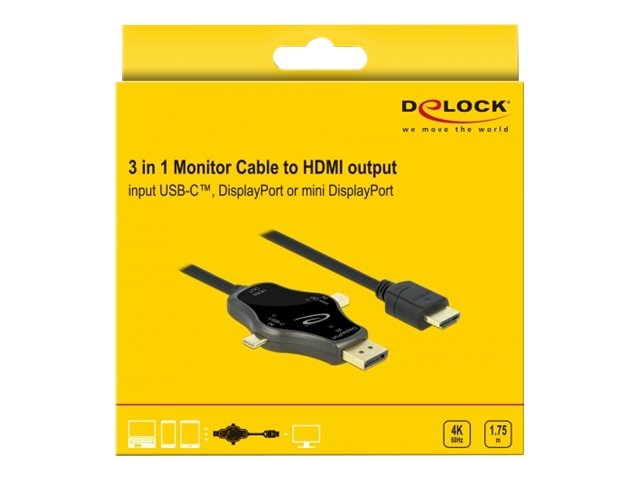 DeLOCK 85974 video cable adapter