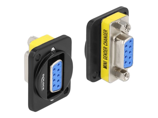 DELOCK D-Typ Modul DB9 Buchse zu DB9 Buchse