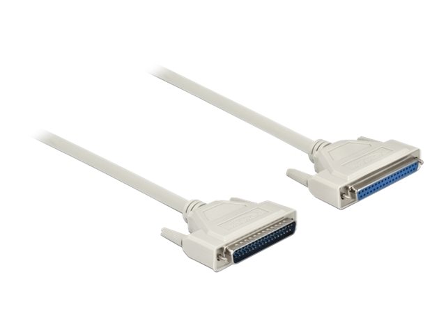 DELOCK Serielles Kabel D-Sub 37 Stecker zu Buchse 2 m
