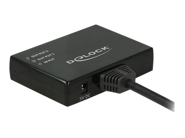 DELOCK HDMI Splitter 1 Eingang -> 2 Ausgänge 4K