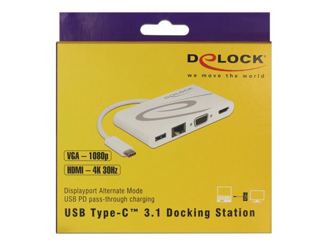 DeLOCK 87731 laptop dock/port replicator