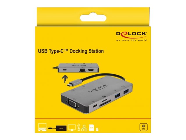 DeLOCK 87735 laptop dock/port replicator