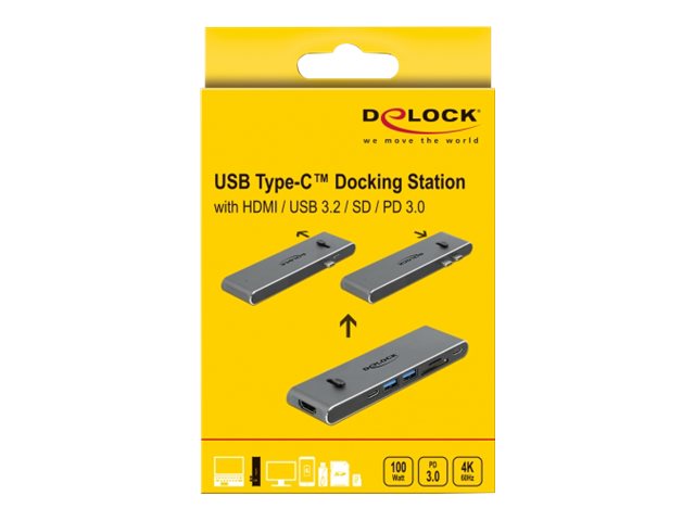 DeLOCK 87752 laptop dock/port replicator