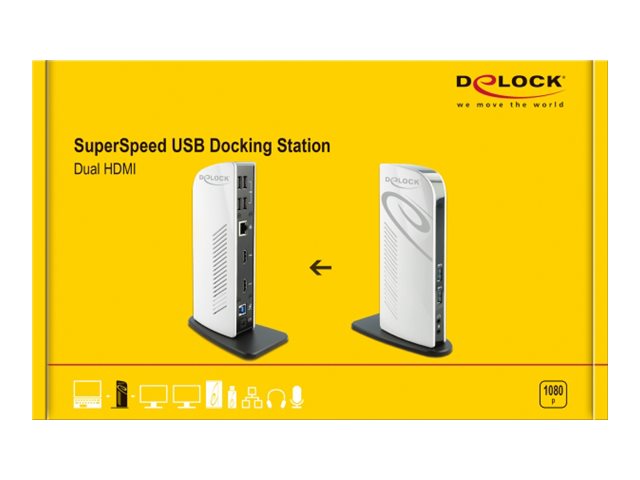 DeLOCK 87771 laptop dock/port replicator