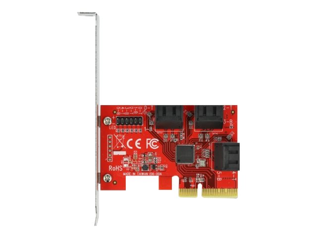 DELOCK PCI Express x4 Karte 6 Port SATA Low Profile