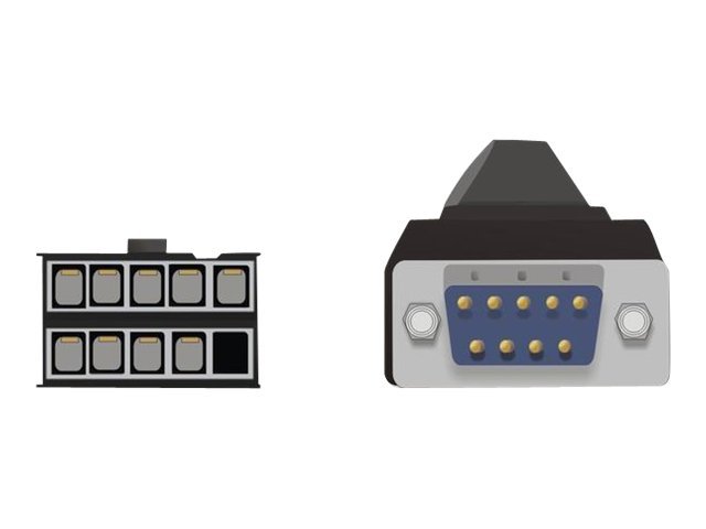 DELOCK Slotblech 1x D-Sub9